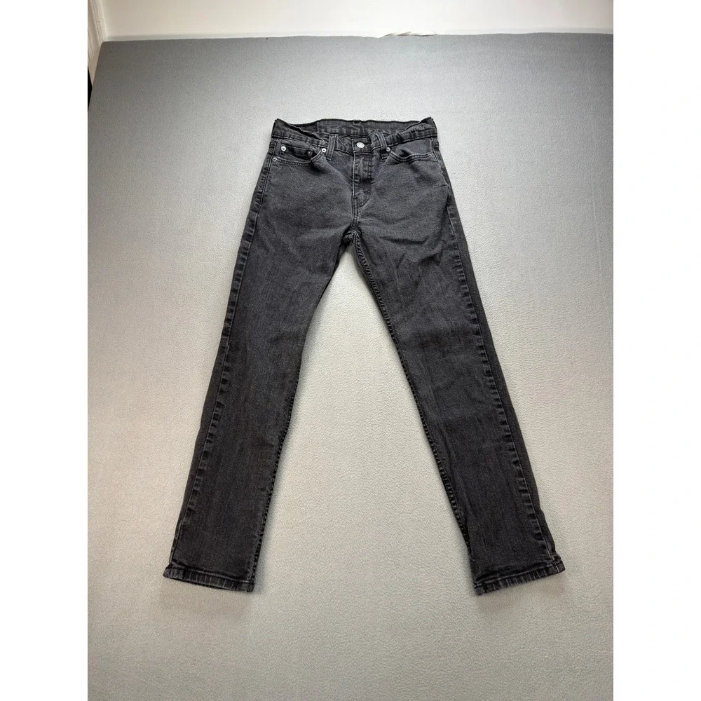 Levis 511 Slim Fit Jeans Men 29x30 (FIT 28x27) Black Denim Casual Streetwear